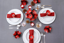 Nazlı - Kağıt Çiçek Peçete Halkası 6'lı Set