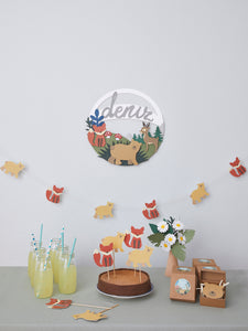 Kuzey - El Yapımı Kağıt Magnet Hediyelik - 30'lu Set