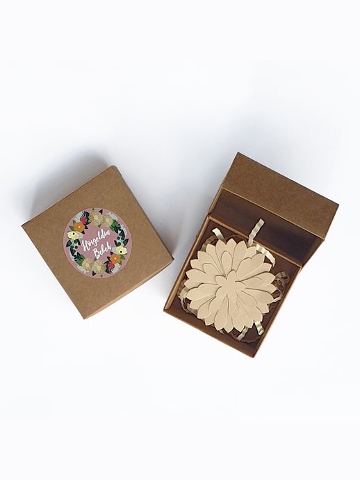 Ada - El Yapımı Kağıt Magnet Hediyelik- 30'lu Set